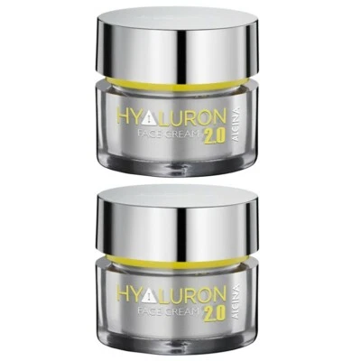 Alcina Hyaluron 2.0 Gesichtscreme 2x 50ml Set - Bild 1 von 4