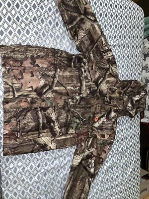 Mossy Oak Camo Hunting Jacket Mens M Break Up Infinity - Image 1 of 4