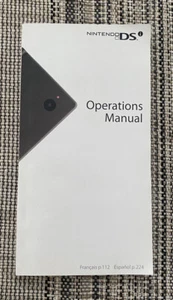 Nintendo DSi Instruction Booklet Operations - Manual Only - Picture 1 of 8