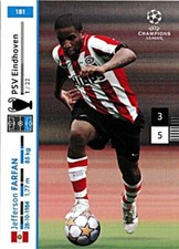2007/08 PANINI Champions League - Jefferson Farfan - No. 181 - PSV Eindhoven
