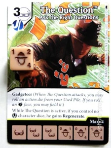Batman ~ THE QUESTION #111 rare DC Dice Masters card and die - Picture 1 of 1