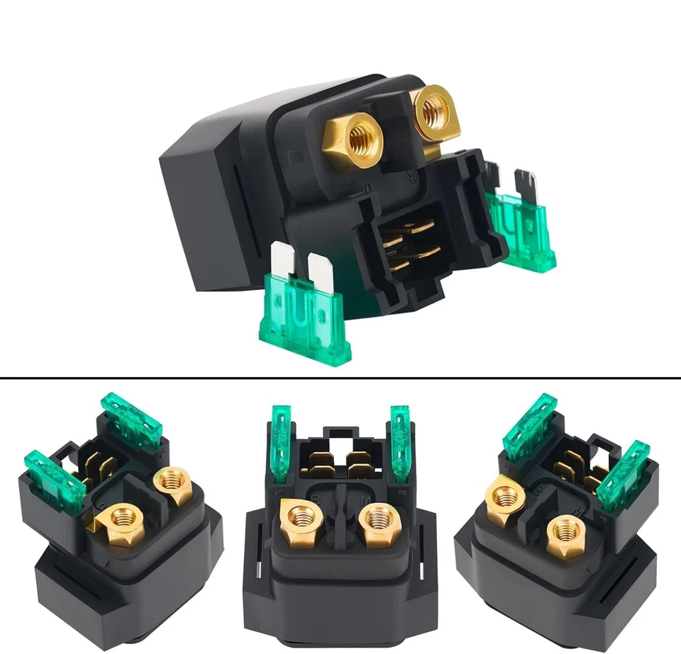 Solenoide relé de arranque Yamaha FJR1300 FZ1 FZ6 GTS1000 Raider Road Star TW200 Foto 1 de 1