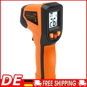 Infrarot-Thermometer, hochpräzise digitale Temperaturpistole zum Kochen in der K - Picture 1 of 12