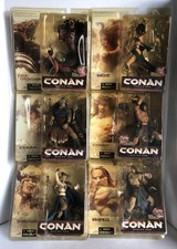 McFarlane Toys Conan Series 1 Set SVADUN BELIT SKIFELL FIRE DRAGON CONAN