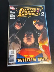 Justice League of America #0 DC Comics Sept 2006 Who's In? Brad Meltzer FN/VF  - Picture 1 of 9
