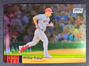 2020 Topps Stadium Club Chrome #1 Mike Trout - Los Angeles Angels