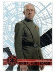 STAR WARS 2017 TOPPS HIGH TEK #85 GENERAL ROMODI FORM 2 PATTERN 1 DS LASER DISH