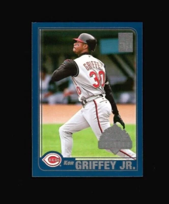 2001 Topps Opening Day #124 KEN GRIFFEY Jr. Reds NRMT - Image 1 of 2