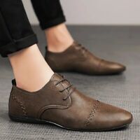 Details about   Men's Canvas Pumps Business Shoes Pointy Toe Slip on Flats Breathable Casual D