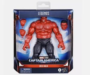 Marvel Legends Red Hulk 9" Deluxe Action Figure | Captain America Brave New Gift - Picture 1 of 5