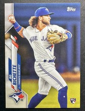 2020 Topps Bo Bichette Rookie Card RC #TOR-2 Team Set Blue Jays