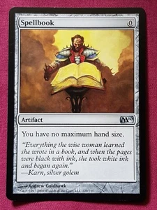Magic The Gathering 2010 CORE SET M10 SPELLBOOK artifact card MTG - Picture 1 of 2