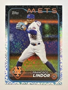 2024 Topps Francisco Lindor All-Star Game Foil ASG #650 New York Mets - Photo 1/2
