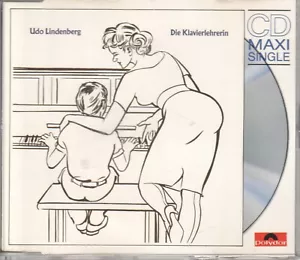 Udo Lindenberg CD-Maxi Die Klavierlehrerin © 1988 Extended Version 7:18min - Bild 1 von 2