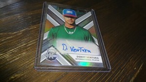 2018 PANINI ELITE DERVY VENTURA AUTO BASEBALL CARD