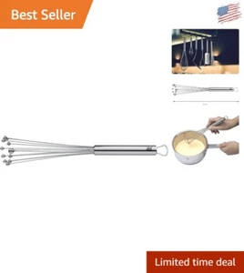 Efficient Flexi Whisk 27cm - Stainless Steel for Cream & Egg White Whipping - Picture 1 of 9