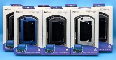 NEW Sony PlayStation PSP Go Metal Console Case/Shell - Black/Silver/Blue/Red - Image 1 of 2