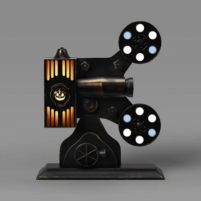 12" Haunted Projector Halloween Decorative Prop Black - Hyde and EEK! Boutique - Image 1 of 4