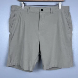 Pantalones Cortos Híbridos Free Fly Para Hombre Caqui Rendimiento Elastizados Talla 34; Exterior, Golf - Imagen 1 de 10