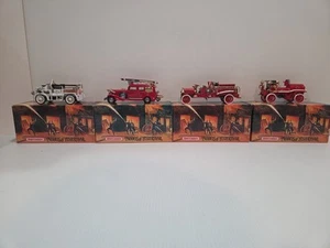 Lot 4 Matchbox Models of Yesteryear Fire Trucks YFE21 YFE23 YFE24-M YFE03 95 VTG - Picture 1 of 17