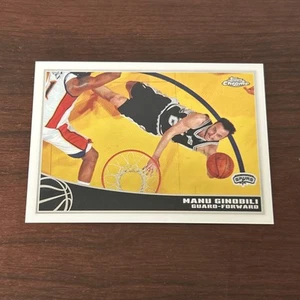 2009-10 Topps Chrome 108/999 Manu Ginobili #87 HOF - Picture 1 of 2