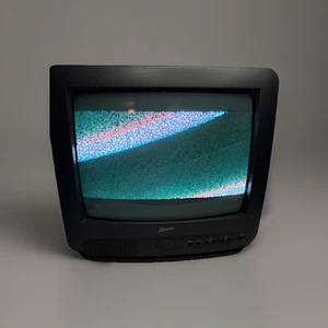 Vintage Zenith Video Game Television Retro Gaming CRT TV No Remote 1995!! GAMING - Picture 1 of 10