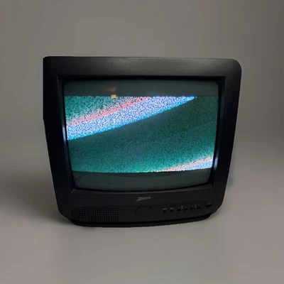 Vintage Zenith Video Game Television Retro Gaming CRT TV No Remote 1995!! GAMING - Image 1 of 4