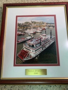 Cincinnati Tall Stacks 2003 Framed Wall Print Photo Print America's River Roots - Picture 1 of 8