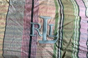 Trapunta Ralph Lauren Polo Queen Madras - Foto 1 di 6