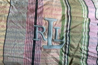 Ralph Lauren Polo Queen Edredón Madras Foto 1 de 4