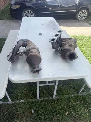 OEM Pair of 2014-2016 Base Porsche Cayman Headers Left & Right - Image 1 of 4