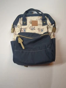 Anello Disney Lilo And Stitch Aloha Backpack Front And Back Zipper Frame - Picture 1 of 6