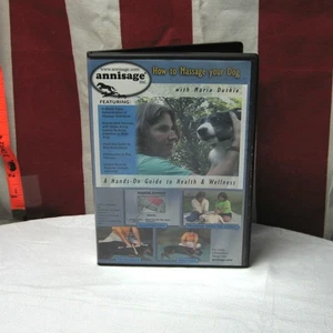 HOW TO MASSAGE YOUR DOG instructional DVD Maria Duthie canine health & wellness - Picture 1 of 2
