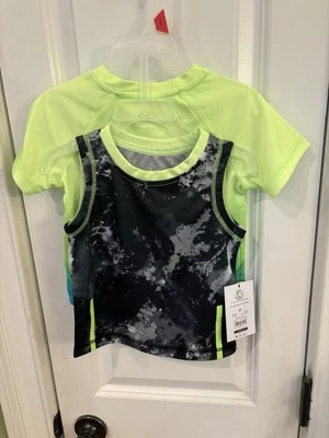 NWT Athletic Works Toddler Boys T-Shirt/Tank Set Size 2T SKU WR - Image 1 of 4