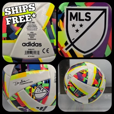 Adidas MLS Mini Match Ball Replica 5.5" Soccer Ball 2023 PRE-OWNED VG+  - Image 1 of 4