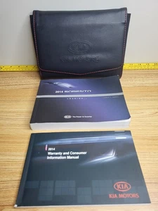 2014 Kia Sorento Owners Manual With Case OEM - Picture 1 of 3
