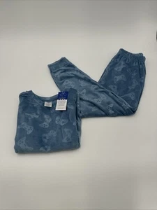 Members Mark Kids Cozy Pajama Set M (8) Blue - Picture 1 of 11