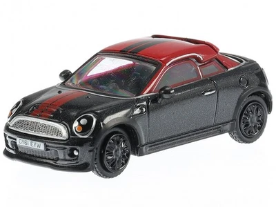 Mini Cooper Coupe black modelcar 76MC002 Oxford 1:76 - Image 1 of 4