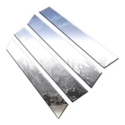 4 piezas. Borde de poste de pilar cromado FX de lujo apto para Volkswagen Touareg 2004-2010 Foto 1 de 4