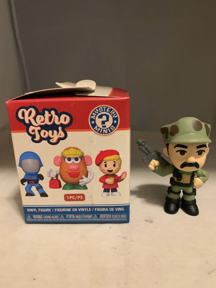 Funko Retro Toys GI Joe Leatherhead Mystery Minis Figure-New - Image 1 of 1