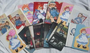 Vintage Raggedy Ann & Andy Greeting Cards Birthday Thank You Sorry Sharing Card - Picture 1 of 33