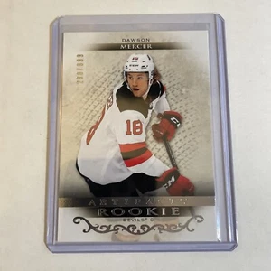 2021-22 UD Artifacts Base Extended Rookies #RED198 Dawson Mercer /999 - Picture 1 of 2