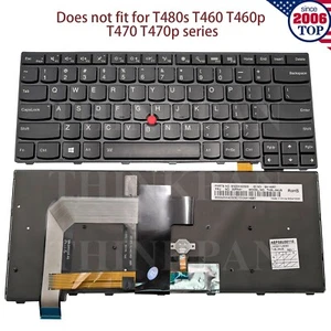 New US Keyboard Backlit Pointer for Lenovo ThinkPad T460s T470s 01YR088 01YT142 - Afbeelding 1 van 10