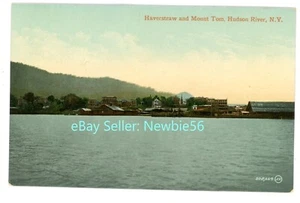 Haverstraw NY - HUDSON RIVER WATER FRONT - LADRILLO FUNCIONA - Postal - Imagen 1 de 2