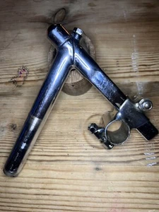 1940’s Major Taylor Adjustable Chrome Track Stem Vintage Racing Road Track Bike - Picture 1 of 6