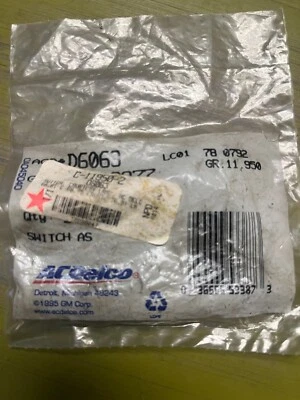 GM PUERTA ABIERTA ADVERTENCIA (SLP-P1) D6063 NUEVO OEM D6063 25603977 Foto 1 de 2