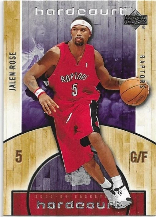 JALEN ROSE 2005-06 UD Hardcourt Basketball card #83 Toronto Raptors NR MT - Image 1 of 1