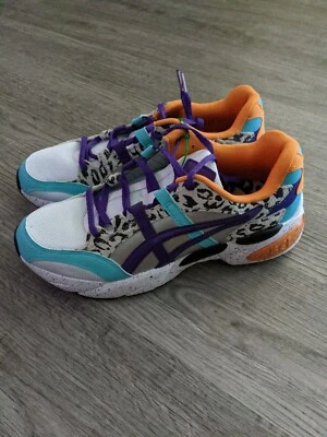 Men's size 10.5 - ASICS Gel BND Mens Running Shoes Multicolor Zebra 1021A248  - Image 1 of 4