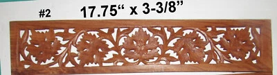 Pieza de salvamento decorativa de hoja de arce tallada en madera reticulada de colección, hágalo usted mismo, 17,75" Foto 1 de 2