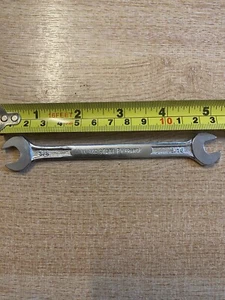 Llave inglesa Stanley doble abierta 3/8" x 5/16 - Nuevo stock antiguo - Hecha en Francia - Imagen 1 de 5
